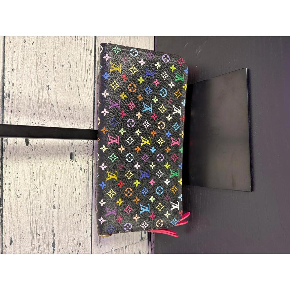 Louis Vuitton Black Murakami Insolite Wallet- Excellent Condition